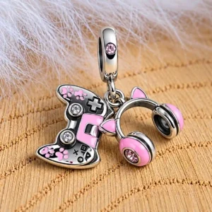 Gamer girl charm